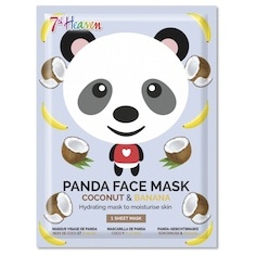 7th Heaven, 7th. Heaven 7th. Heaven Panda tuchmaske, Face Food Panda Face Sheet Mask (1 Stk)