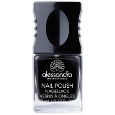Alessandro, Alessandro Midnight Black Nagellack 5ml, 