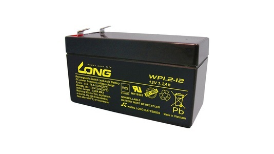 Kung Long, Kung Long VdS-Blei-AGM-Akku WP1.2-12, 12V, 1,2 Ah, Kung Long VdS-Blei-AGM-Akku WP1.2-12, 12V, 1,2 Ah