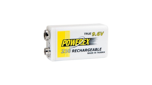 ELV, Powerex Akku, Block, NIMH, 230 mAh, 9,6 V, Powerex Akku, Block, NIMH, 230 mAh, 9,6 V