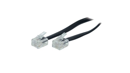 S-Conn, Telefon-Anschlusskabel, 3 m, RJ11, Telefon-Anschlusskabel, 3 m, RJ11