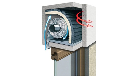 Schellenberg, AS Schellenberg 25-mm-Rollladenkasten-Dämmung 2 tlg., 100 x 50 cm, 