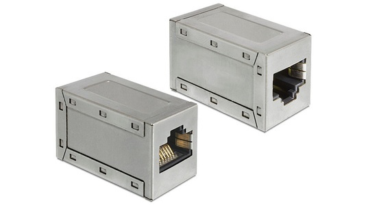 Delock, Delock RJ 45-Adapter Buchse/ Buchse, CAT.5e, Delock RJ 45-Adapter Buchse/ Buchse, CAT.5e