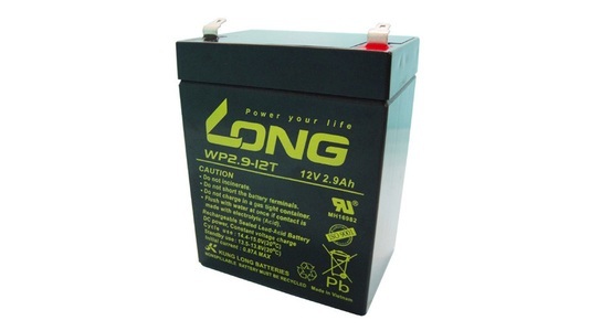 Kung Long, Kung Long Blei-AGM-Akku WP2.9-12T, 12 V, 2,9 Ah, Kung Long Blei-AGM-Akku WP2.9-12T, 12 V, 2,9 Ah