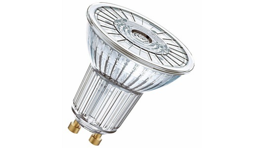 Osram, Osram Superstar LED GU10 Spot Klar 3.4W 230lm - 927 | Dimmbar - Höchste Farbwiedergabe, OSRAM LED SUPERSTAR 3,4-W-GU10-LED-Lampe, warmweiß, dimmbar, mit Glas-Reflektor