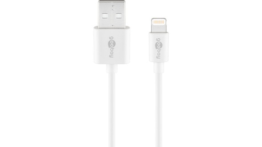104085, goobay Apple Lightning-auf-USB-A Lade- und Synchronisationskabel, 0,5 m, goobay Apple Lightning-auf-USB-A Lade- und Synchronisationskabel, 0,5 m