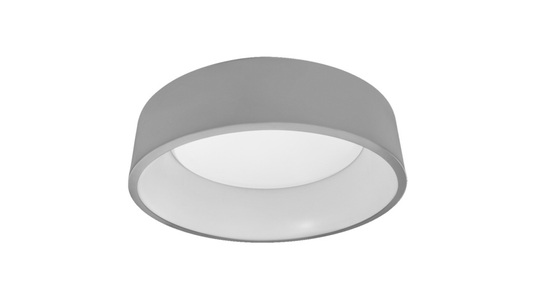 LEDVANCE, LEDVANCE SMART+ TUNABLE WHITE Cylinder 450 GR 4058075486584 LED-Deckenleuchte Grau 24 W App steuerbar, Dimmbar, Ledvance SMART+ WiFi 26-W-LED-Deckenleuchte ORBIS CYLINDER, 2490 lm, Tunable White, dimmbar