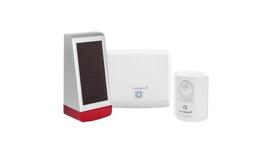 Homematic IP, Homematic IP Set Alarm mit Access Point, Bewegungsmelder und Alarmsirene – außen, Homematic IP Set Alarm mit Access Point, Bewegungsmelder und Alarmsirene ? außen