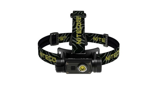Nitecore, Nitecore HC60V2 Stirnlampe - Schwarz -, 