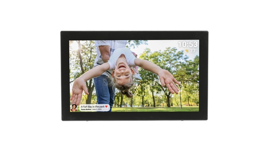 DENVER®, DENVER Digitaler Bilderrahmen mit WLAN (2,4/5 GHz), FRAMEO, IPS-Touchdisplay (21,5