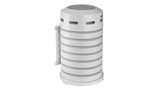TFA Dostmann, TFA Dostmann 98.1111.02 Schutzgehäuse, TFA Schutzhülle mit Solar-Lüfter für Thermo-/Hygrosensoren, Innenmaße (Ø x H): 80 x 170 mm
