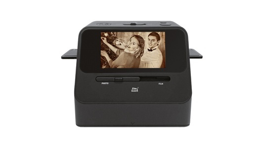 dnt, dnt 4-in-1 Kombi-Bildscanner SlideCopy PRO, 14 MP, Fotos/Dias/Negative, Akku, speichert auf SD-Karte, dnt Foto- und Dia-Kombiscanner 4-in-1, SlideCopy PRO