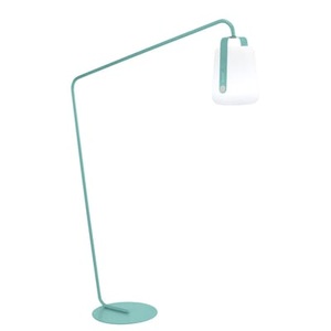 Fermob, Fermob Balad Standfuß gebogen lagunenblau, Armlehne metall blau für Lampe ?Balad? / groß H 190 cm - Fermob blau en metall