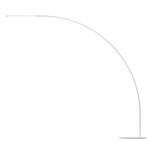 Fontana Arte, Yumi Stehleuchte LED / H 210 cm - Fontana Arte weiß en metall, Stehleuchte Yumi metall weiß LED / H 210 cm - Fontana Arte weiß en metall