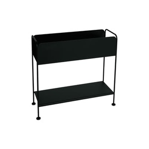 Fermob, Übertopf Picolino metall schwarz / Staumöbel - Metall / L 66 x H 63 cm - Fermob schwarz en metall, Übertopf Picolino metall schwarz / Staumöbel - Metall / L 66 x H 63 cm - Fermob schwarz en metall