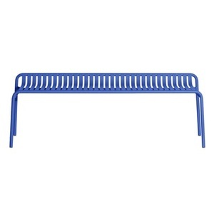 Petite Friture, Week-End Bank / Aluminium - L 158 cm - Petite Friture blau en metall, Bank Week-End metall blau / Aluminium - L 158 cm - Petite Friture blau en metall