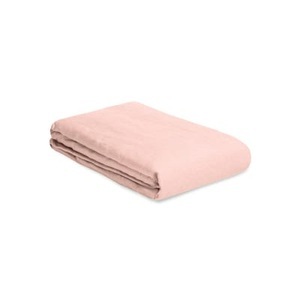Au Printemps Paris, Bettbezug 140 x 200 cm / 140 x 200 cm - Leinen gewaschen - Au Printemps Paris rosa en textil, Bettbezug 140 x 200 cm textil rosa / 140 x 200 cm - Leinen gewaschen - Au Printemps Paris rosa en textil