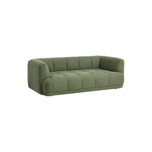 Hay, Sofa Quilton textil grün / L 214 cm - Gesteppt - Hay en, Sofa Quilton textil grün / L 214 cm - Gesteppt - Hay en