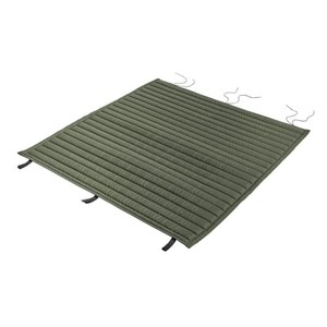 Hay, Kissen / für Bank mit Rückenlehne „Palissade“ - Hay grün en textil, Armlehne textil grün / für Bank mit Rückenlehne ?Palissade? - Hay grün en textil