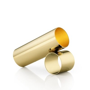 Flos, Flos - Stehleuchte SAWARU - Metall - gold - 15/30/43 cm, Bodenleuchte Sawaru LED gold metall / L 43 cm - Verstellbar - Flos metall en metall