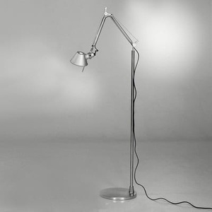 Artemide, Tolomeo micro LED Floor Stehleuchte LED - Artemide metall en metall, Stehleuchte Tolomeo Micro LED metall LED - Artemide metall en metall