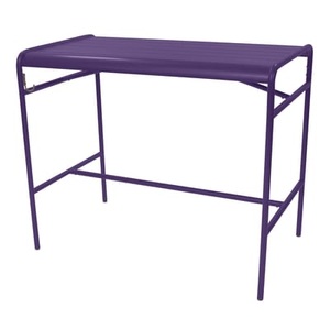 Fermob, Luxembourg hoher Tisch / für 4 Personen - 126 x 73 cm - Fermob violett en metall, hoher Tisch Luxembourg metall violett / für 4 Personen - 126 x 73 cm - Fermob violett en metall