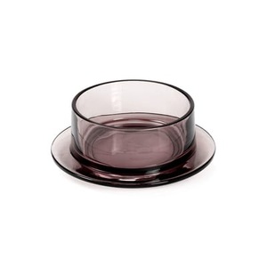 valerie objects, Dishes to Dishes - Verre Schale / High - Ø 20,5 x H 8 cm - valerie objects violett en glas, Schale Dishes to Dishes - Verre glas violett / High - Ø 20,5 x H 8 cm - valerie objects violett en glas