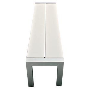Kristalia, Sushi Bank - Kristalia weiß en metall/plastikmaterial, Bank Sushi corian weiß - Kristalia weiß en corian