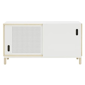 Normann Copenhagen, Normann Copenhagen Kabino Sideboard weiß, Anrichte Kabino metall holz weiß / L 114 cm - Normann Copenhagen weiß en holz
