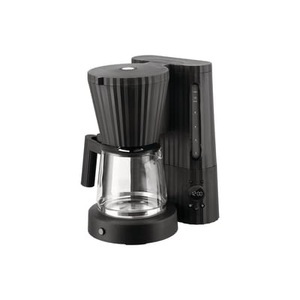 ALESSI, Filterkaffee-Maschine Plissé plastikmaterial schwarz / Programmierbar - 1,5 l /10 Tassen - Alessi schwarz en plastikmaterial, Filterkaffee-Maschine Plissé plastikmaterial schwarz / Programmierbar - 1,5 l /10 Tassen - Alessi schwarz en plastikmaterial