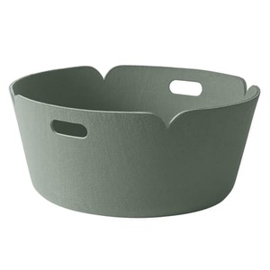 Muuto, Muuto Restore Korb grün, Korb Restore textil grün / Ø 52 cm - Muuto grün en textil