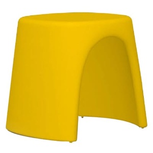 SLIDE, Stappelbarer Hocker Amélie plastikmaterial gelb - Slide gelb en plastikmaterial, Stappelbarer Hocker Amélie plastikmaterial gelb - Slide gelb en plastikmaterial