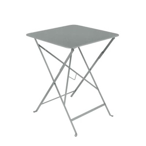 Fermob, Bistro Klapptisch / 57 x 57 cm - Stahl / 2 Personen - Fermob en, Klapptisch Bistro metall grau / 57 x 57 cm - Stahl / 2 Personen - Fermob en