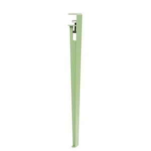TIPTOE, Fuß aus Stahl mit Klammersystem / H 75 cm - Um Tische & Schreibtische zu gestalten - TipToe grün en metall, Fuß aus Stahl mit Klammersystem / H 75 cm - Um Tische & Schreibtische zu gestalten - TipToe grün en metall