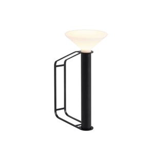 Muuto, Piton Lampe ohne Kabel - Muuto schwarz en metall, Kabellose, wiederaufladbare Außenlampe Piton metall schwarz - Muuto schwarz en metall