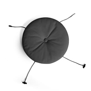 Fatboy, Sitzkissen textil schwarz / Für Toní-Stuhl & Sessel - Fatboy schwarz en textil, 