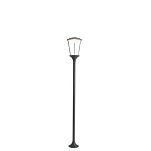 Ethimo, Pharos LED Stehleuchte / H 140 cm - Ethimo schwarz en metall, Lichtsäule Pharos LED metall schwarz / H 140 cm - Ethimo schwarz en metall