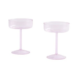 Hay, Sektgläser Tint glas rosa / 2er-Set - Hay rosa en glas, Sektgläser Tint glas rosa / 2er-Set - Hay rosa en glas