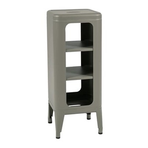 Tolix, Aufbewahrungsmöbel MT 750 metall grau / L 31 x H 77 cm - Tolix en, Aufbewahrungsmöbel MT 750 metall grau / L 31 x H 77 cm - Tolix en