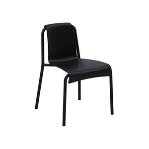 Houe, Nami Stapelbarer Stuhl / Recycling-Kunststoff - Houe schwarz en plastikmaterial, Stapelbarer Stuhl Nami plastikmaterial schwarz / Recycling-Kunststoff - Houe schwarz en plastikmaterial