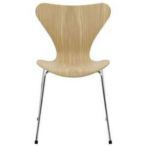 Fritz Hansen, Série 7 Stapelbarer Stuhl Holz natur - Fritz Hansen holz natur en holz, Stapelbarer Stuhl Série 7 holz natur Holz natur - Fritz Hansen holz natur en holz