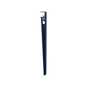 TIPTOE, Fuß aus Stahl mit Klammersystem / H 75 cm - Um Tische & Schreibtische zu gestalten - TipToe blau en metall, Fuß metall blau mit Schraub-Befestigung / H 75 cm Um Tische & Schreibtische zu gestalten - TIPTOE blau en metall