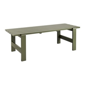 Hay, Weekday rechteckiger Tisch / 230 x 83 cm - Holz - Hay en, rechteckiger Tisch Weekday holz grün / 230 x 83 cm - Holz - Hay en