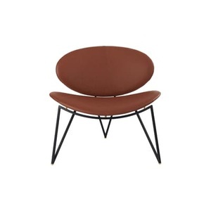 Aytm, Semper Lounge Sessel / Leder - AYTM braun/beige en leder, Lounge Sessel Semper leder braun beige / Leder - AYTM beige en leder
