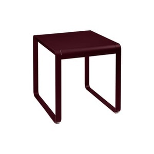 Fermob, Bellevie rechteckiger Tisch / 74 x 80 cm - Métal - Fermob rot en metall, rechteckiger Tisch Bellevie metall rot / 74 x 80 cm - Metall - Fermob en