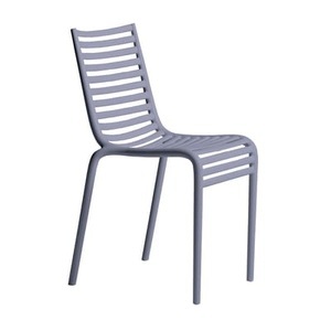 Driade, PIP-e Stapelbarer Stuhl / Kunststoff - Driade blau en plastikmaterial, Stapelbarer Stuhl PIP-e plastikmaterial blau / Kunststoff - Driade blau en plastikmaterial