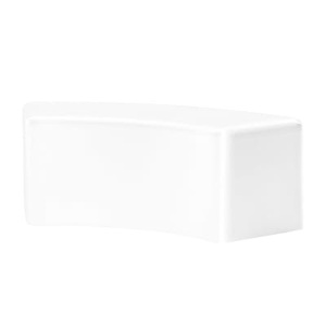 SLIDE, Soft Snake Bank / L 120 cm - Schaumstoff - Slide weiß en plastikmaterial, Bank Soft Snake plastikmaterial weiß / L 120 cm - Schaumstoff - Slide weiß en plastikmaterial