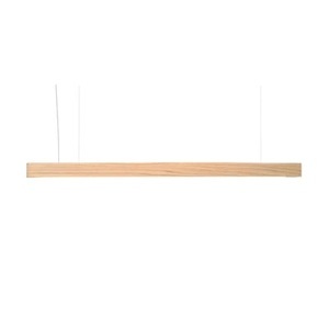 Tunto, Led40 Pendelleuchte / L 130 cm - Eiche - Tunto holz natur en holz, Pendelleuchte Led40 holz natur / L 130 cm - Eiche - Tunto holz natur en holz