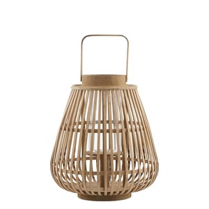 House Doctor, Laterne Valu holz natur / Bambus - H 33 cm - House Doctor holz natur en holz, Laterne Valu holz natur / Bambus - H 33 cm - House Doctor holz natur en holz