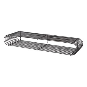 Aytm, Curva Large Regal / L 80,4 cm - AYTM schwarz en metall, Regal Curva Large metall schwarz / L 80,4 cm - AYTM schwarz en metall